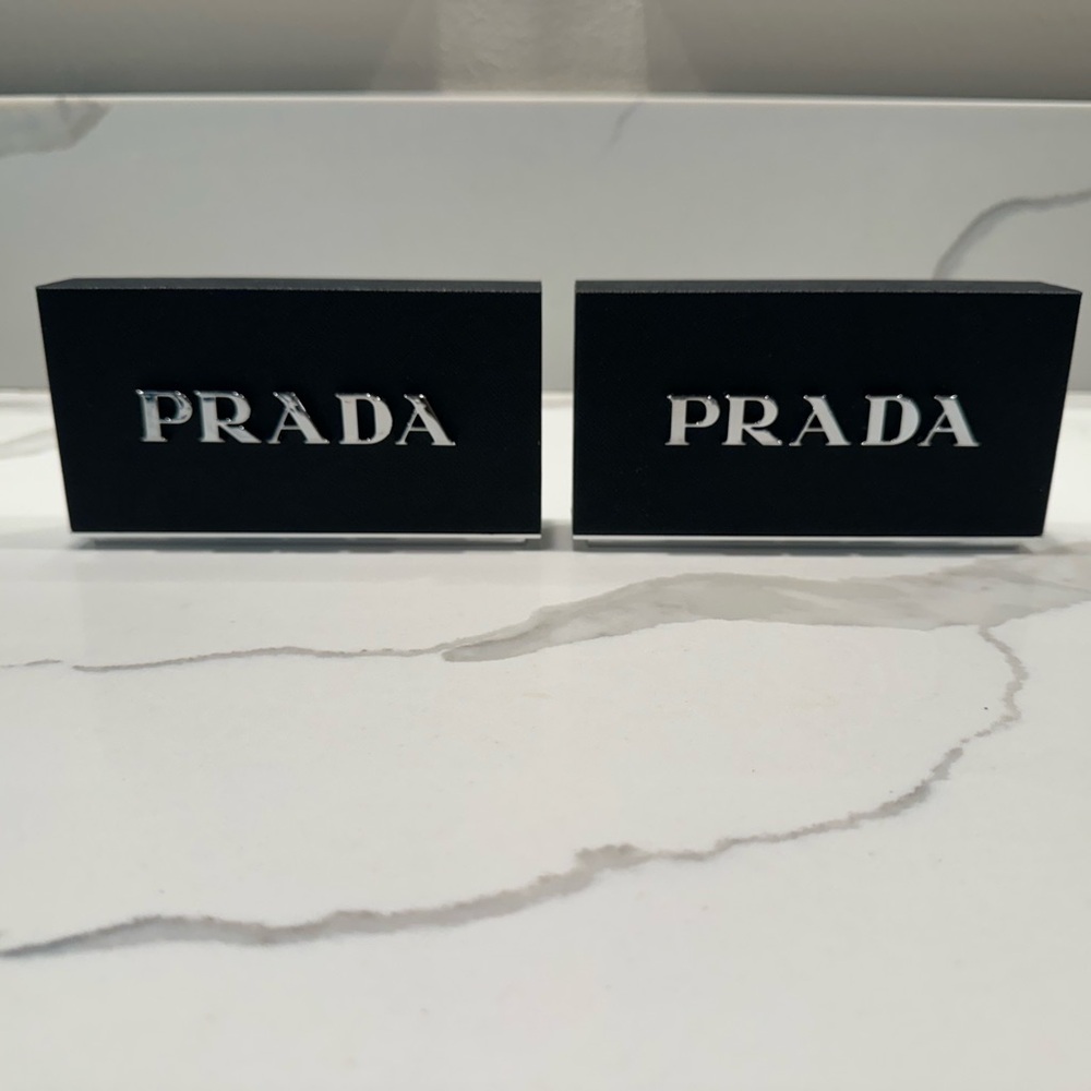 Prada Logo Plaque